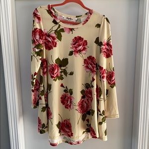 Floral Hacci Tunic
